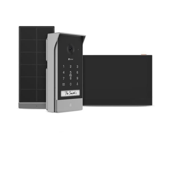 Videotelefon Ezviz VIDEOPHONE / CONNECTED INTERCOM EP7 Grå och svart