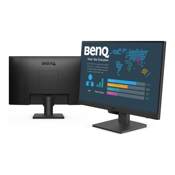 - BenQ - BenQ BL2490 - LED-näyttö - 23,8" - 1920 x 1080 Full HD (1080p) 100 Hz - IPS - 250 cd/m² - 1300:1 - 5 ms - 2xHDMI, näyttö