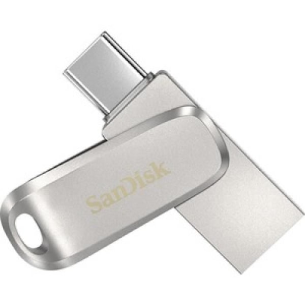 USB-avain - Sandisk - Ultra Dual Drive Luxe - 256 Gt - USB-C - 150 MB/s