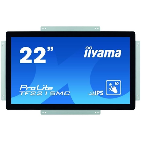 iiyama ProLite TF2215MC-B2 pekskärmsskärm 54,6 cm (21,5") 1920 x 1080 pixlar Svart Multi-touch Multi-user