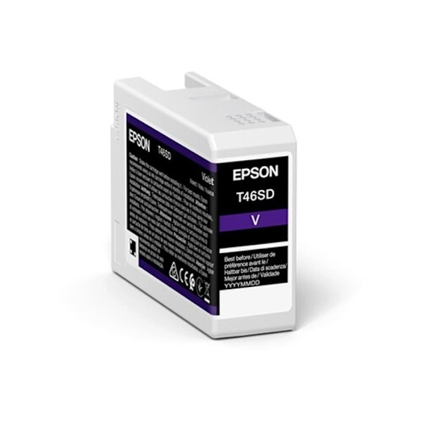 Blækpatron - EPSON - T46SD - Violet - UltraChrome - 25ml - Kompatibel SC-P700