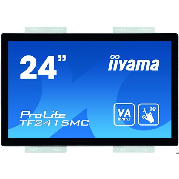 iiyama ProLite TF2415MC-B2 touchscreen-skærm 60,5 cm (23,8") 1920 x 1080 pixels Sort Flere tryk Multi-user