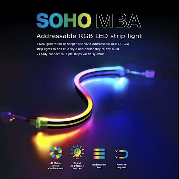 SOHO MBA ARGB LED-nauha