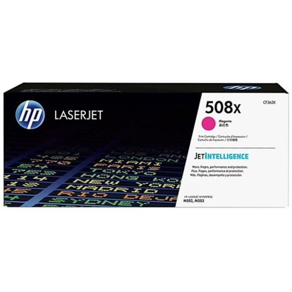 HP 508X High Yield Magenta alkuperäinen väriainekasetti Color LaserJet Enterprise M552/M553/M577
