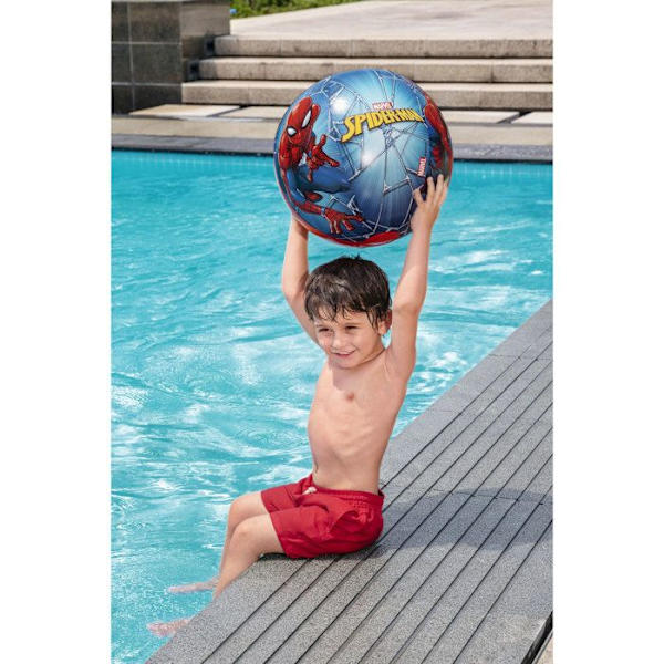 Bestway Spider-Man oppustelig badebold Ø34 cm Monivärinen