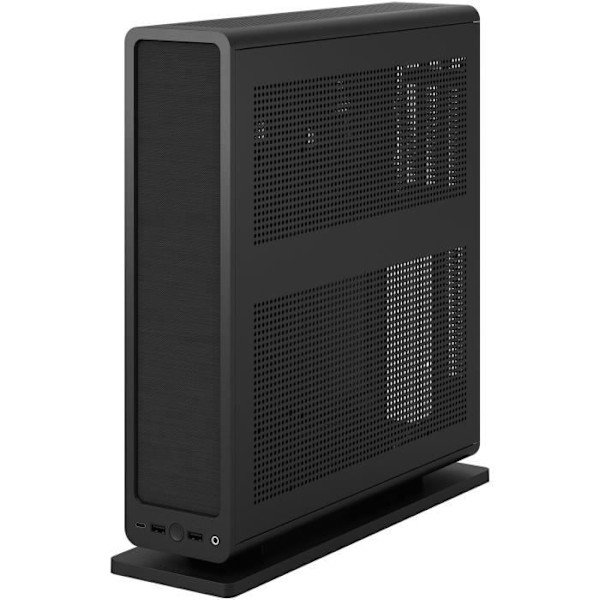 Mini Tower Case - FRACTAL DESIGN - Ridge Black mITX - PCIe 4.0 - Musta