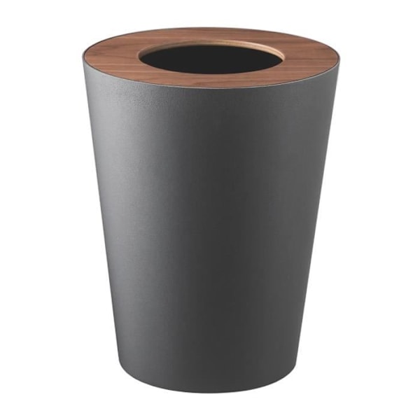 CALICOSY - Rund affaldsbeholder L23 cm - RIN - Sort-Sort