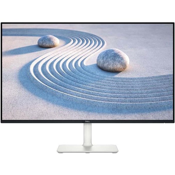 Dell S2725H -näyttö - 27 tuuman Full HD (1920x1080) 8 ms 100 Hz, 2 x 5W integroitua kaiutinta, 2 x HDMI, 16,7 miljoonaa väriä musta, Hopea