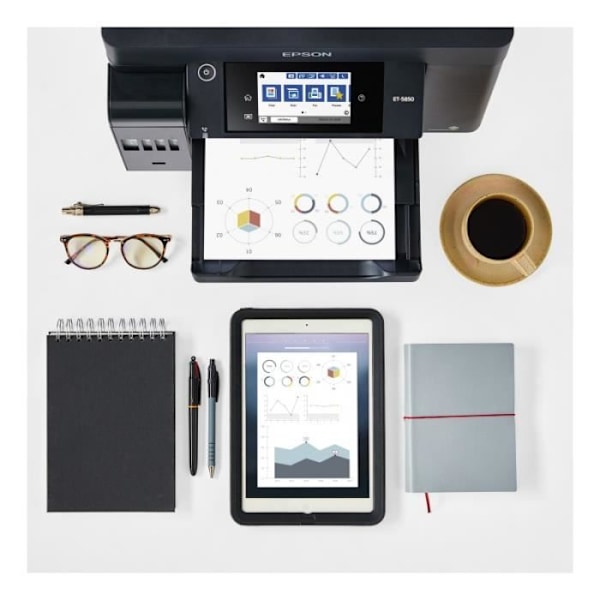 EPSON EcoTank L6550 multifunktionel farveblækprinter - Dobbeltsidet - ADF - Trådløs - A4