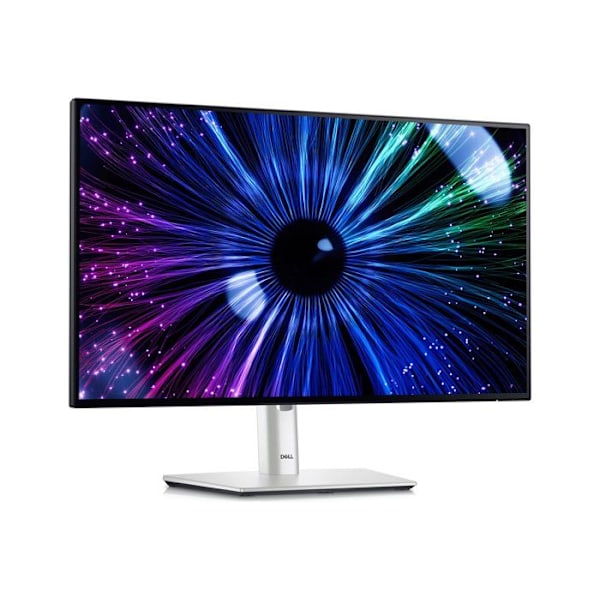DELL UltraSharp U2424HE -tietokonenäyttö 60,5 cm (23,8") 1920 x 1080 pikseliä Full HD LCD musta, hopea