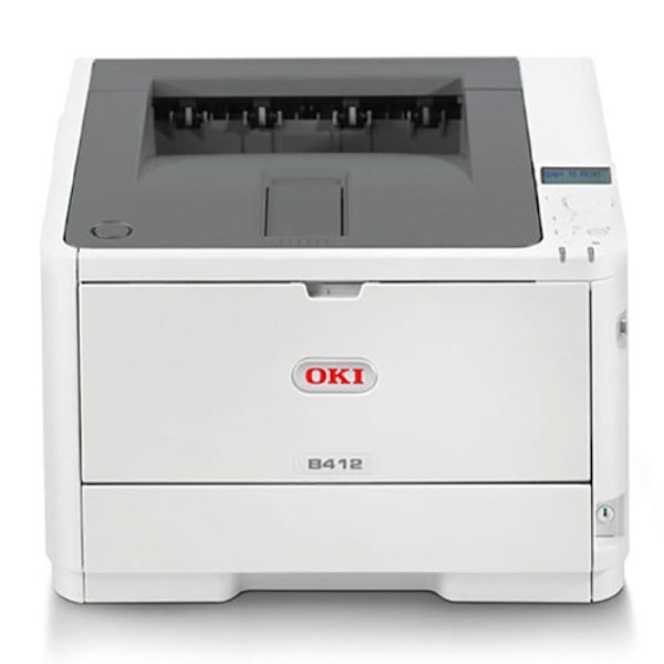 OKI B412dn laserprinter - Sort og hvid - Dobbeltsidet - A4