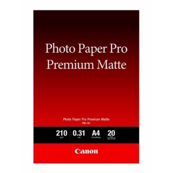 Canon PM-101 A4 premium mat fotopapir (20 ark)