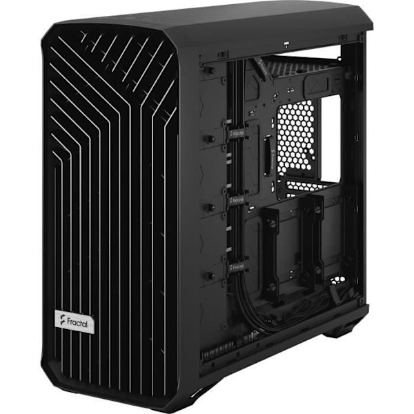 PC taske - FRACTAL DESIGN - Torrent Black TG Light Tint - SSI-CEB - Optimeret luftstrøm 5 blæsere (FD-C-TOR1A-01)
