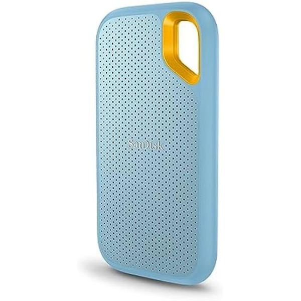 SanDisk 2TB Extreme Portable SSD - Op til 1050MB/s - USB-C, USB 3.2 Gen 2 - Eksternt Solid State Drive - SDSSDE61-2T00-G25B