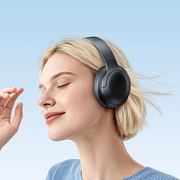 Trådlösa hörlurar - BASEUS - Bass BH1 Lite - Bluetooth 6.0 - 80 h batteritid - 40 mm kraftfulla basar svart