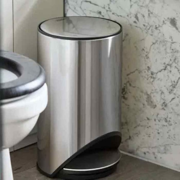 JOSEPH JOSEPH Arc Easy-Push Pedalbeholder i rustfrit stål 10L