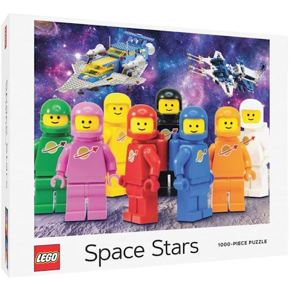 1000 palan palapeli: Lego Space Stars Unique Color