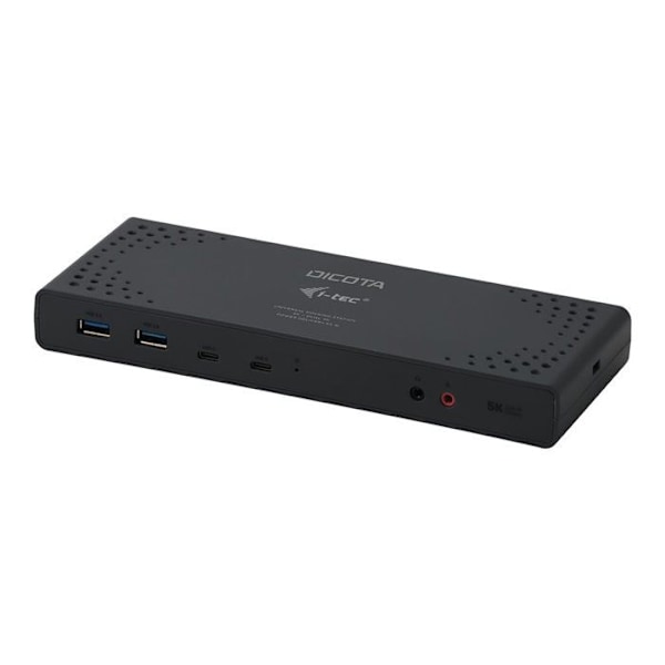 USB-C dockingstation - DICOTA - 13-i-1 - 5K opløsning - PD 65W - Hvid
