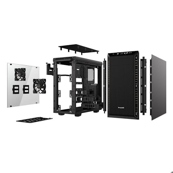 PC Kabinet - BE QUIET - BO BG"W"21 P.Base 600 - Sort - Tårn - ATX