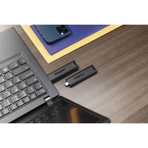 USB nøgle - KINGSTON - DataTraveler Max 256GB - USB 3.2 Gen 2