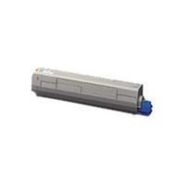 OKI 45862814 värikasetti yhteensopiva MC873 Keltainen - LED-tekniikka - Riittoisuus jopa 10 000 sivua