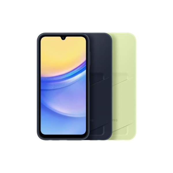 SAMSUNG A15 fodral med korthållare Mörkblå