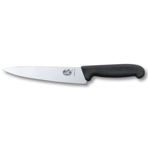 Keittiöveitsi 12,5cm Victorinox - Terä 12cm - Fibrox-musta kahva sort