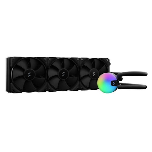 Tuuletin - FRACTAL DESIGN - Lumen S36 v2 (AM5/LGA 1700 yhteensopiva) - 67 mm musta