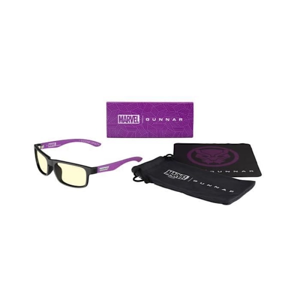 Marvel Blue Anti-light Glasses - ENIGMA malli, BLACK PANTHER EDITION