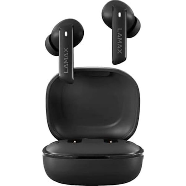 Hovedtelefoner - LAMAX - Clips1 sort - Bluetooth 5.1 - Touch kontrol - BeatBass Svart
