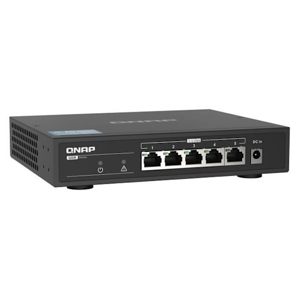 QNAP - QSW-1105T 2,5 GbE hallitsematon kytkin