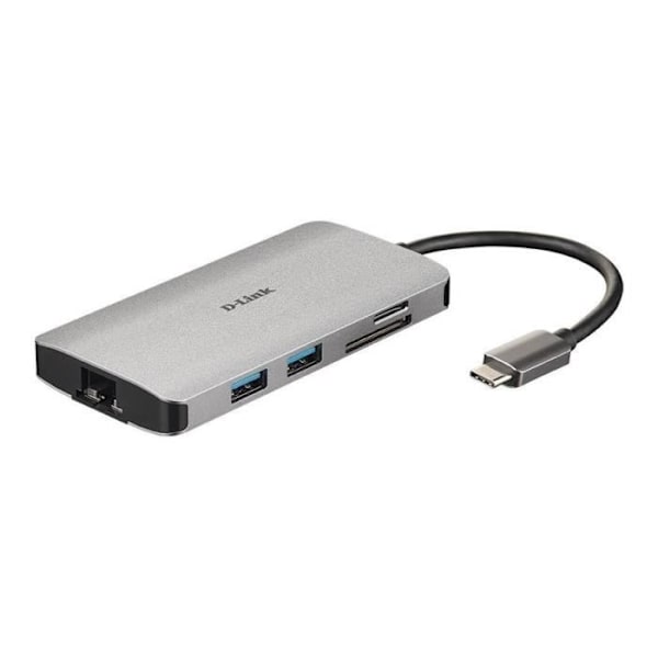 Dockingstation - D-LINK - DUB-M810 - USB-C / Thunderbolt 3 - HDMI - 1GbE