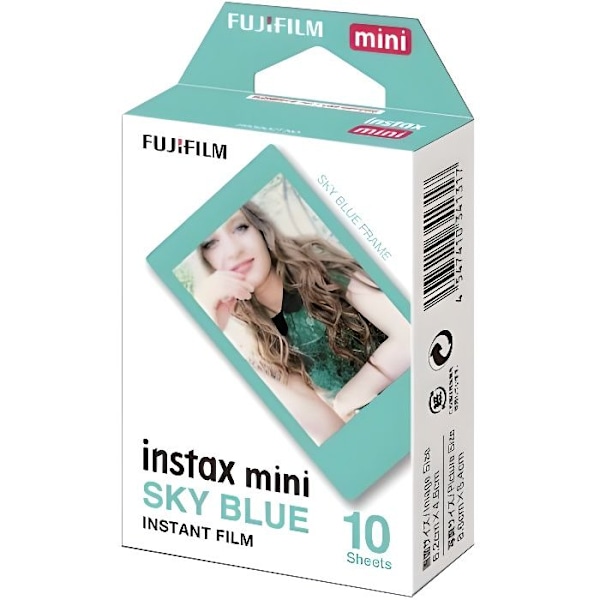 FUJI Instax Mini Color Frame Paper (10v) Blå