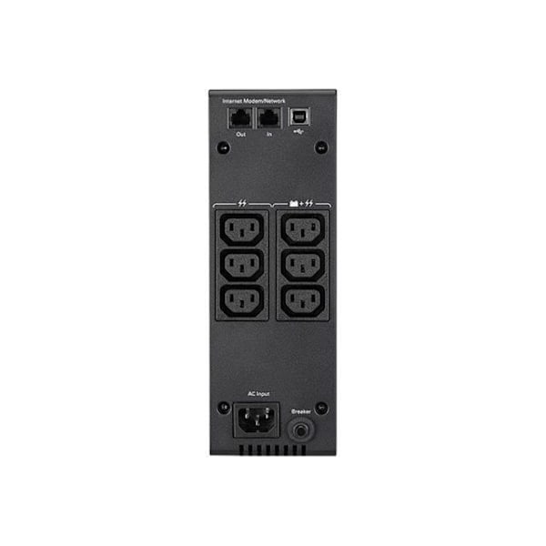 Torni-UPS - EATON - 5S - Line-Interactive UPS - 700VA - 6 IEC 10A -pistorasia - Ylijännitesuoja - USB-portti - 5S700I