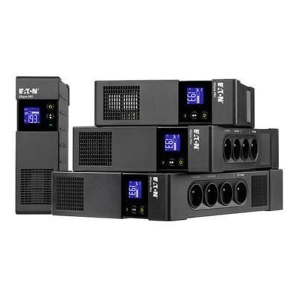 UPS - EATON - Ellipse PRO 650 USB FR - Line-Interactive UPS - 650VA (4 franske stik) - Standardiseret overspændingsbeskytter - ELP650FR