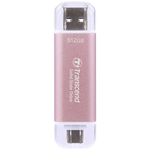 Flash SSD-nøgle - Transcend - TS512GESD310P - 512 Go - USB-C - 10 Gbps