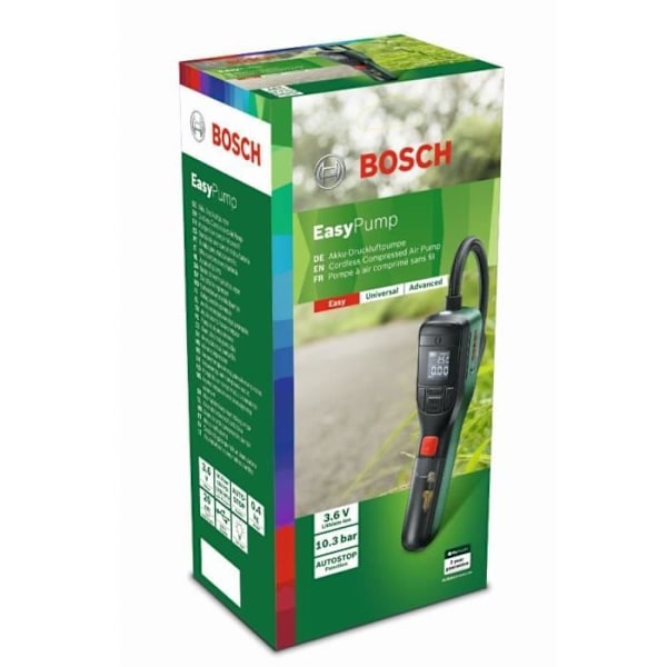 Paineilmapumppu EASY PUMP 150 Psi - BOSCH - 0603947000