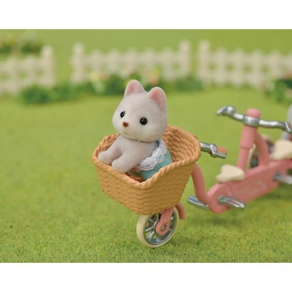 Pienoishahmot - SYLVANIAN PERHEET - 5637 - Huskyveljekset ja -sisaret ja heidän tandem Grön