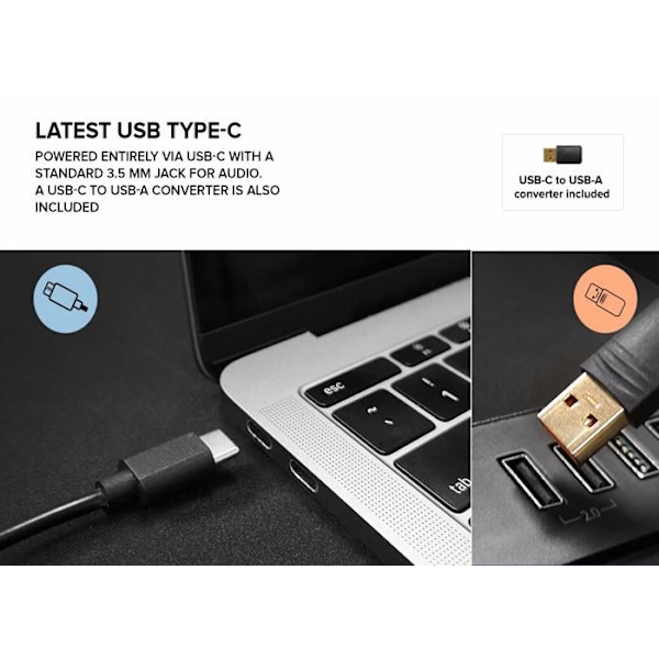 USB 2.0 -kaiuttimet - Creative - Pebble V2 - Minimalistinen muotoilu - USB-C-liitäntä - 8 W RMS sort