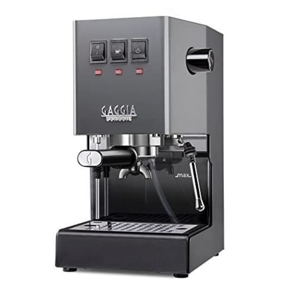 Kaffemaskine - GAGGIA - CLASSIC EVO - Grå - Espresso - 15 bar - Malet kaffe