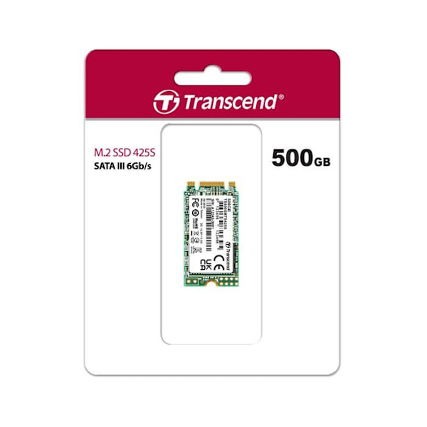 TRANSCEND 425S M.2 500 GB SERIAL ATA III 3D NAND (TS500GMTS425S)