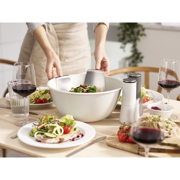 Joseph Joseph salladsskål - 20184 - Servera i stil salladsskål med serveringsset och salt- och pepparkvarn