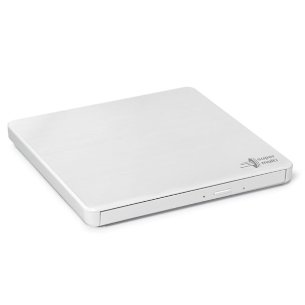 Ulkoinen DVD-poltin - HITACHI-LG - GP60NW60 - Ultra Slim - USB 2.0 - Valkoinen