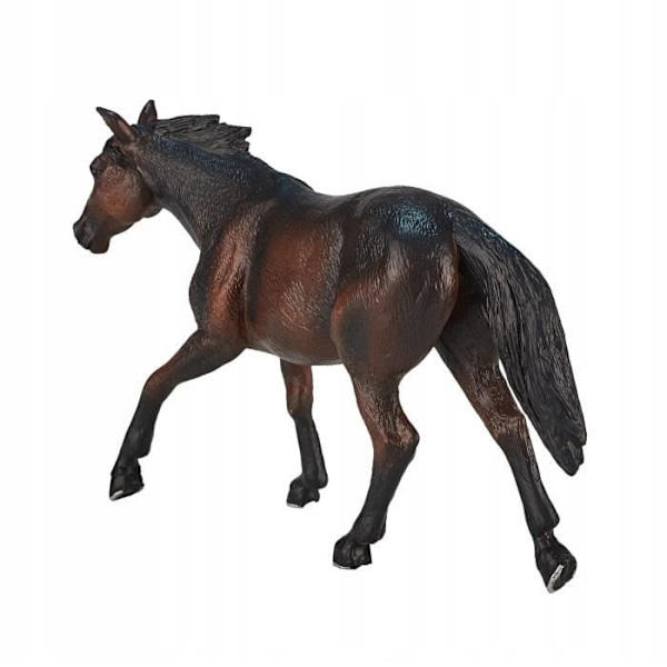 Mojo Animal Planet Quarter Horse Figur Mørkebrun Hest 387151 XL