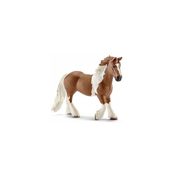 SCHLEICH Figur - Tinker Mare - Farm Dyr - Brun og Hvid Brun og Hvid