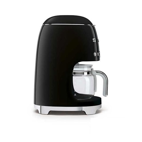 SMEG DCF02BLEU suodatinkahvinkeitin - 10 kuppia - 1050W - 1950-luku - Musta