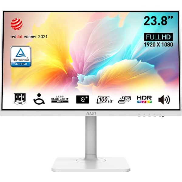 MSI Modern MD2412PW Hvid