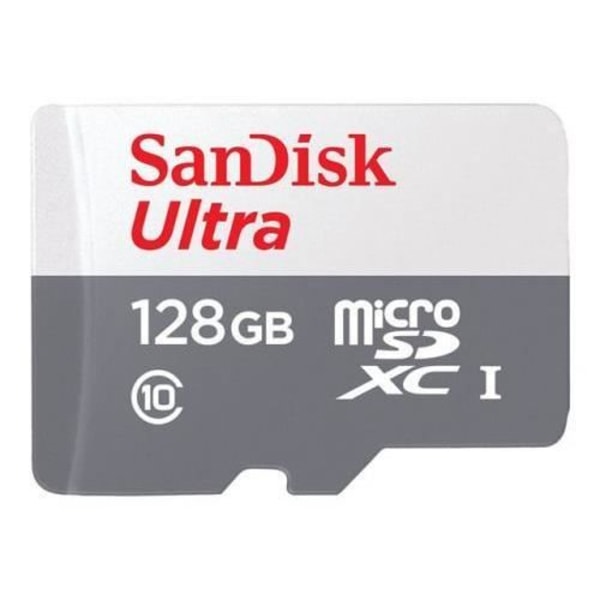 SANDISK Ultra 128GB Class 10 microSDXC UHS-I Flash-muistikortti