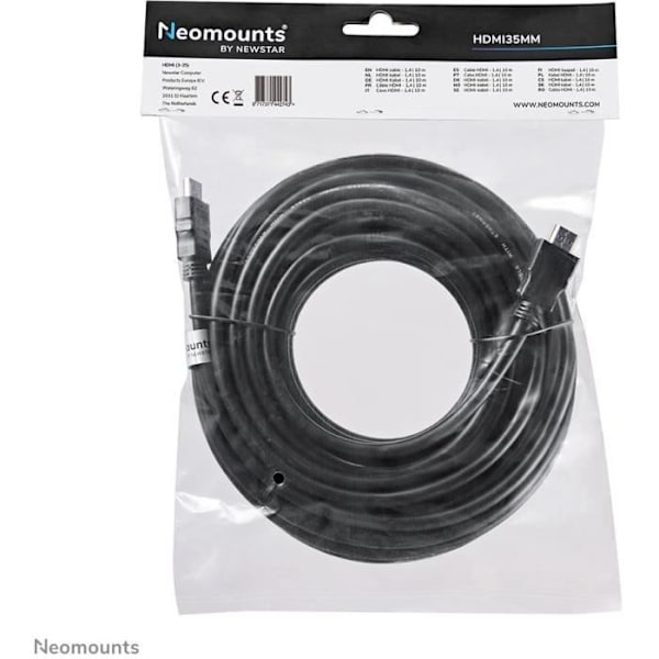 NEWSTAR - Nopea HDMI-kaapeli - HDMI (M) - HDMI (M) - 10 m - Musta