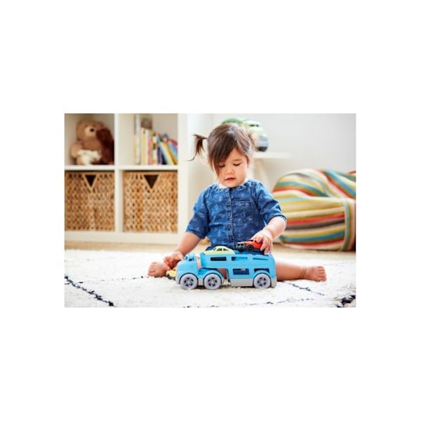 Grønt legetøj Carrier Vehicle Set Toy, Blue